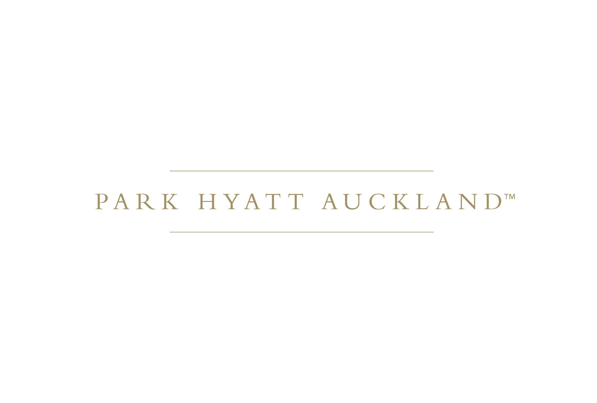 Park Hyatt Auckland logo in gold